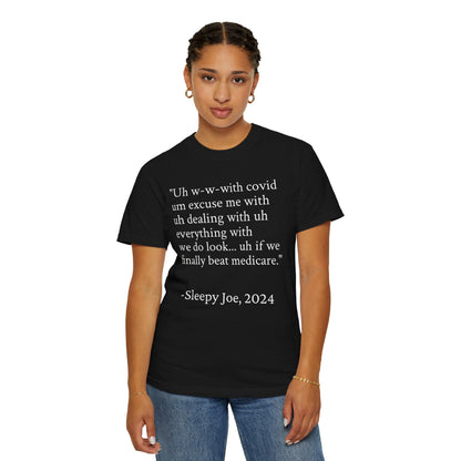 Trump Sleepy Joe 2024 Unisex Short Sleeve Tee