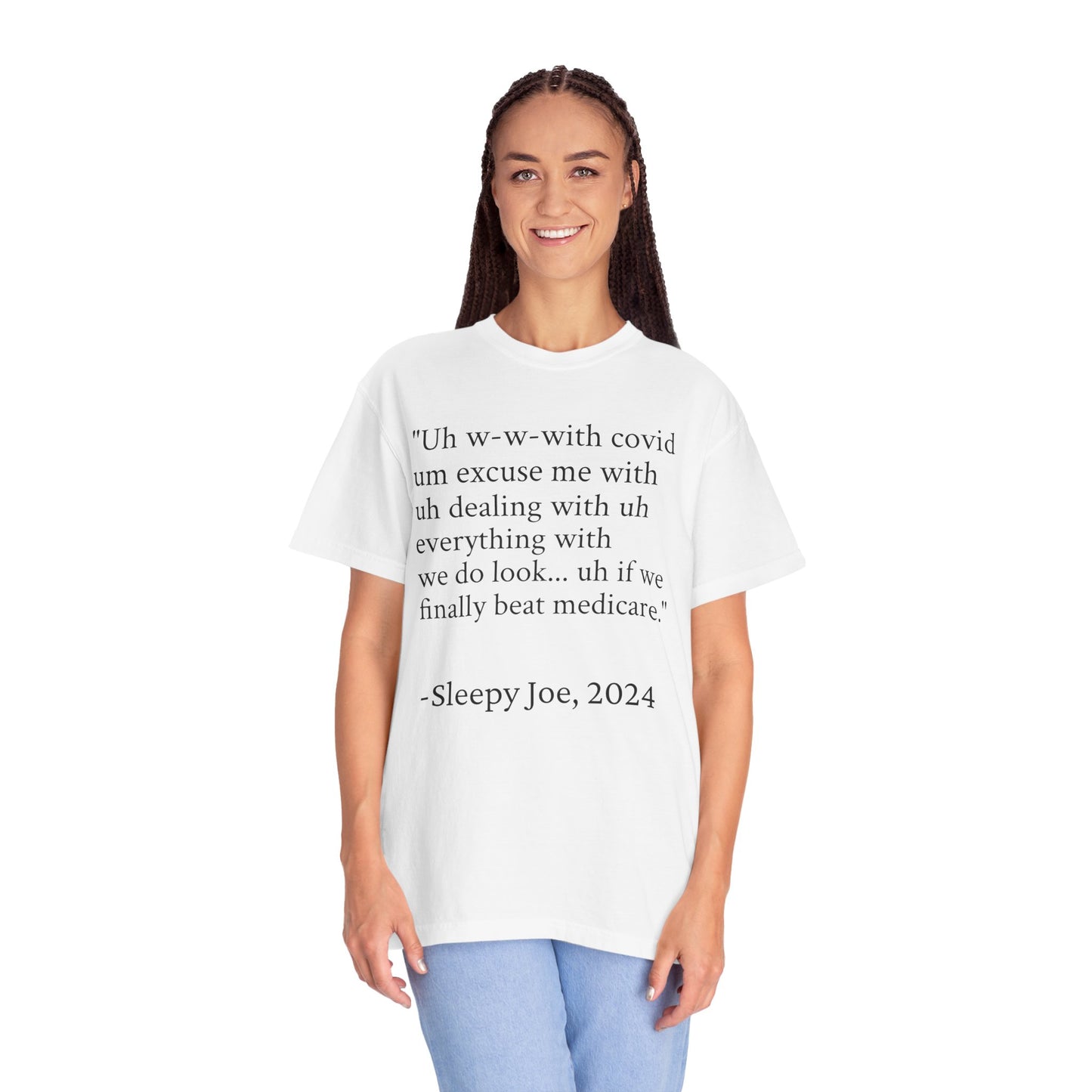 Trump Sleepy Joe 2024 Unisex Short Sleeve Tee